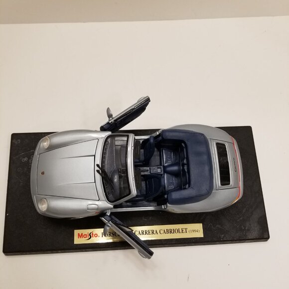 🚗1994 Maisto Porsche 911 Carrera Cabriolet Rare Vintage Collectible - Picture 15 of 17